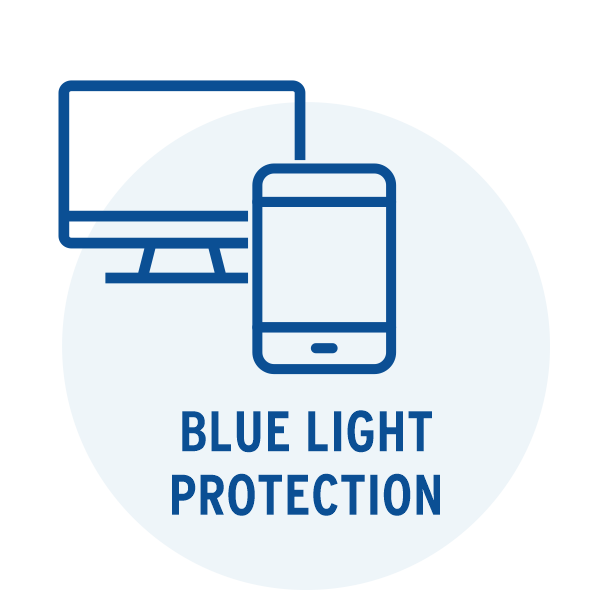 Kék fény elleni védelem